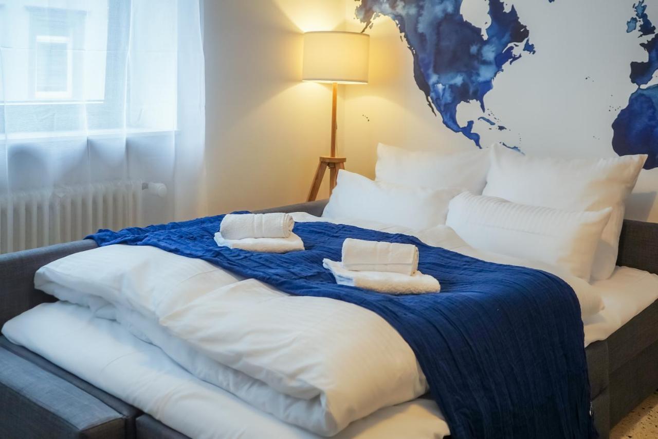 7Seas Business & Family Apartment - Balkon - 24-7 Check-In カイザースラウテルン エクステリア 写真