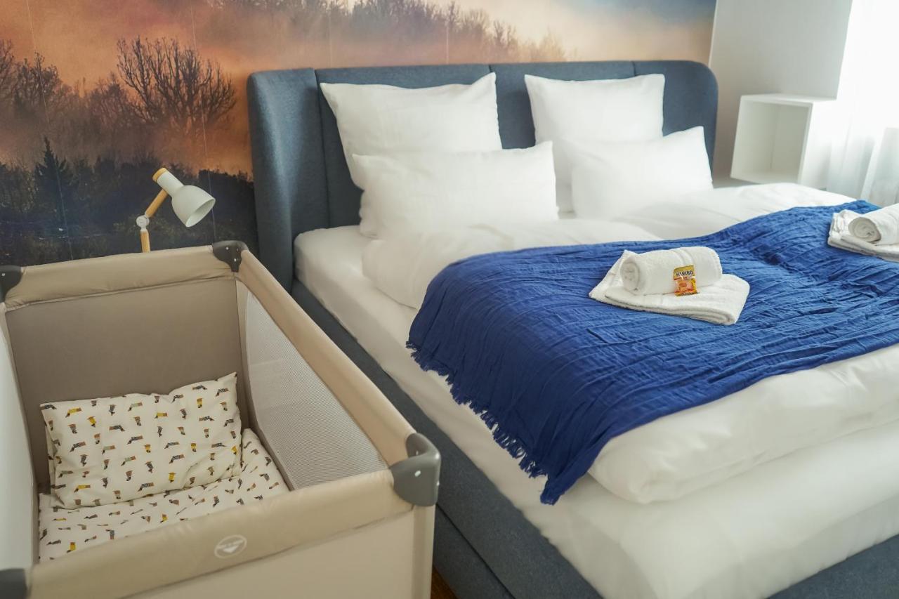 7Seas Business & Family Apartment - Balkon - 24-7 Check-In カイザースラウテルン エクステリア 写真