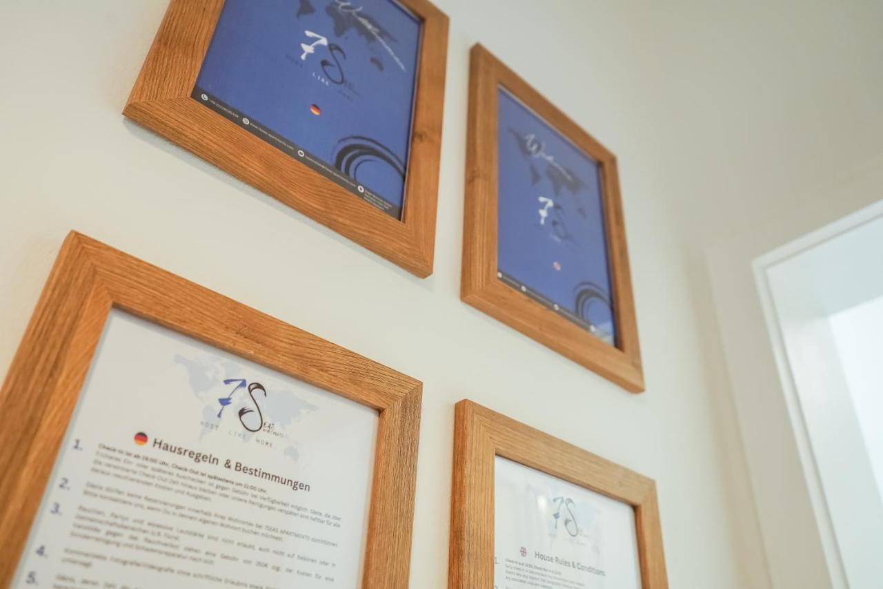 7Seas Business & Family Apartment - Balkon - 24-7 Check-In カイザースラウテルン エクステリア 写真
